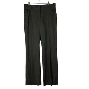 Eccoci Espresso Brown High Rise Wide Leg Y2K Dress Pants 12